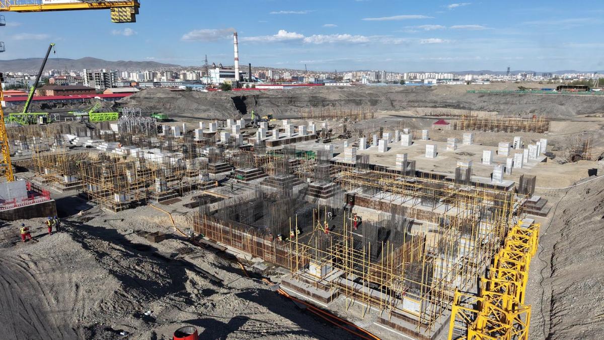 “ДЦС-V” ТӨСЛИЙН БАРИЛГА УГСРАЛТЫН АЖИЛ 16% БАЙНА